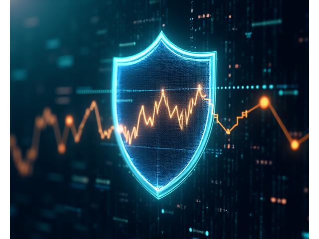Visualización de un marco de gestión de riesgos con elementos interactivos de seguridad