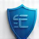 Icono gráfico abstracto de billetes de euro y un escudo o barrera, simbolizando la protección fiscal en inversiones